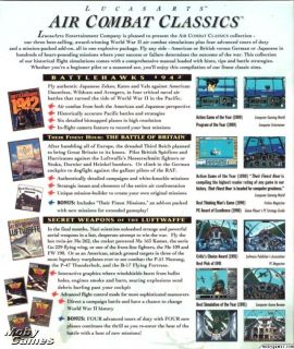 LucasArts Air Combat Classics PC 3 Simulation Games