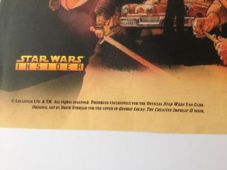 Star Wars Insider LucasArts Collage Poster