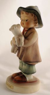 This Hummel figurine has been carefully stored as part of a collection
