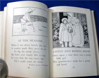 Summers Readers 1st Grade Maud Summers 1908 Antique Childrens Book Art