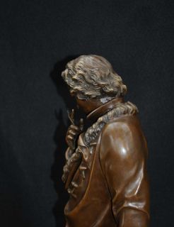 Bronze Casting Ludwig Van Beethoven Statue Figurine German Composer