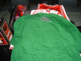 Bulls Lot 16 Super RARE Items Luol Deng Jordan Benny Hat Shirt