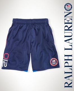 Ralph Lauren Kids Shorts, Boys Soft Touch Team USA Shorts