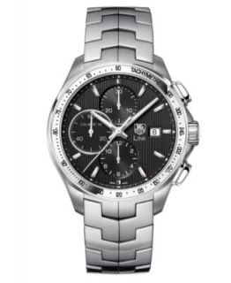 TAG Heuer Watch, Mens Automatic Chronograph Stainless Steel Bracelet
