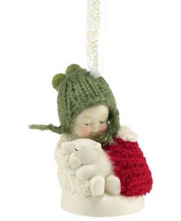 Department 56 Christmas Ornament, Snowbabies Snuggle With Me