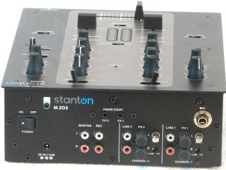 Stanton M 203 Two Channel DJ Mixer