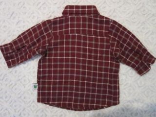 Texas A M Aggie Sara Lynn Togs Flannel Shirt Boys Infant 6 9 M