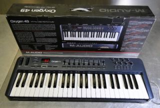 Audio Oxygen 49 Key USB MIDI Controller Keyboard