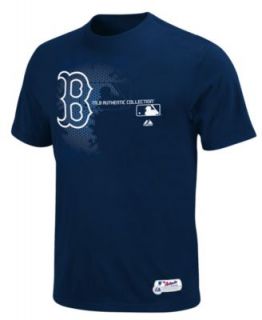 Majestic MLB Big and Tall T Shirt, Authentic Boston Red Sox Change Up