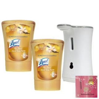 Lysol No Touch Antibacterial Hand Soap System Vanilla Sugar and Spice
