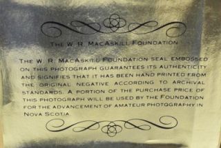 Wallace R Macaskill 1890 1956 Saga of The Sea N s 1936 Photograph Hand