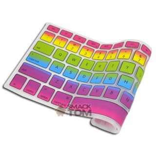 Rainbow Keyboard Cover Silicone Skin MacBook Pro 13 15 17 Retina iMac