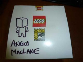Lego Cubedude Signed SDCC Comic Con