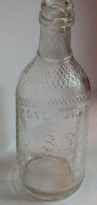 Old Glass Bottle Lot Hollywood CA Sterling Medicine Iowa UK Laughton