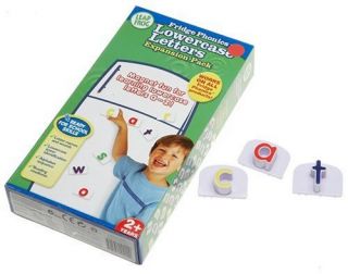 Each letter talks, sings and teaches letter names, letter sounds and