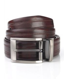 Perry Ellis Belt, Reversible Leather Belt   Mens Belts, Wallets