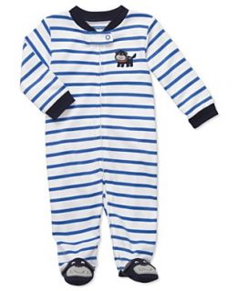 Carters Baby Sleepwear, Baby Boys Interlock Sleep n Play Stripe with