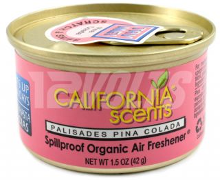 California Scents   Palisades Pina Colada in car air freshener pure