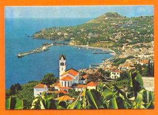 Postcard Portugal Madeira Funchal Western View 1970s
