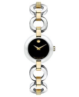 Movado Watch, Womens Swiss Bela Two Tone Stainless Steel Bracelet