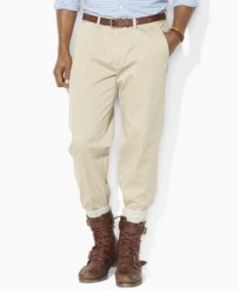Polo Ralph Lauren Pants, Straight Fit Five Pocket Vintage Chino Pants