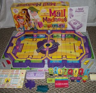 Talking Electronic Mall Madness Girls Shopping Game by Milton Bradley