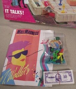 Mall Madness Talking Shopping Game 1989 100 Complete