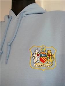 Manchester City 1950s Embroidered Training Hoodie New