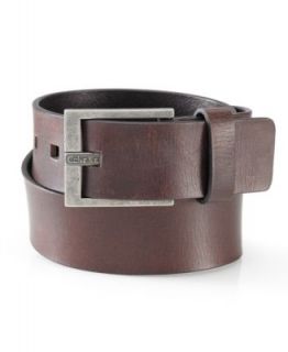 Calvin Klein Belt, 38MM Flat Strap Smooth Belt