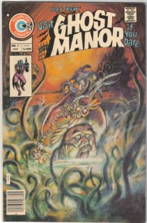 Ghost Manor Comic 2nd Series 27 Charlton 1976 Fine