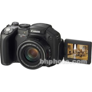 Canon PowerShot S3 IS, 6.0 Megapixel, 12x Optical Digital Camera