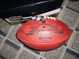 Wilson Official NFL Leather Game Ball Football “The Duke” F1100