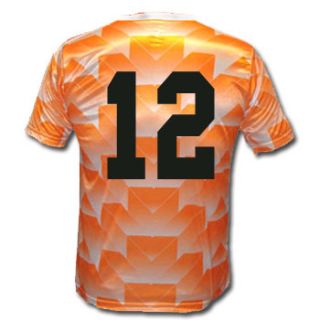 The Back Has Marco Van Bastens Famous Number 12 On The Back