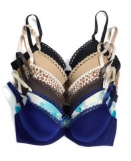 DKNY Bra, Super Glam Add 2 Cup Sizes Push Up 458110   Womens Lingerie