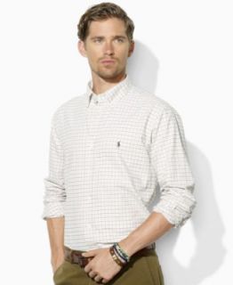 Polo Ralph Lauren Shirt, Custom Fit Plaid Shirt   Mens Casual Shirts