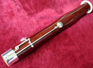 Professional 15 Years Old Maple Wooden Silver Bassoon with Case High D