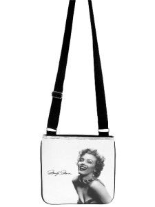 Marilyn Monroe Signature Classic Messenger Cross Body Sling Bag Purse