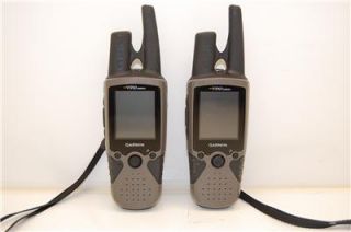 Two Garmin 530HCX GMRS FRS GPS Receivers 2 Way Radios