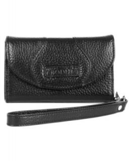 Bodhi Wallet, Croc Embossed Leather iPhone Wristlet   Handbags