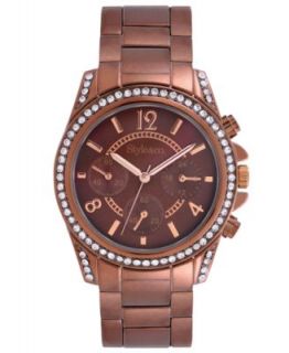 Style&co. Watch, Womens Brown Ion Plated Bracelet 36mm SC1321   All