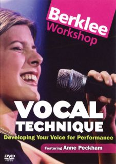 Vocal Technique Develope Your Voice for Performance DVD