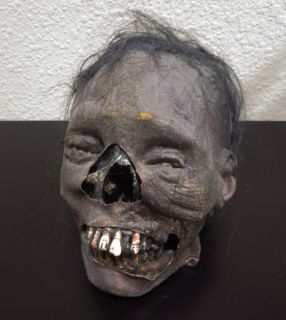 Mummified Head of Marquis de Sade Sideshow Attraction Oddities Exhibit
