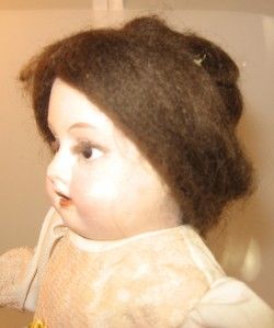 13 Armand Marseilles Doll Marked 390 A 5 0 M Mohair Wig