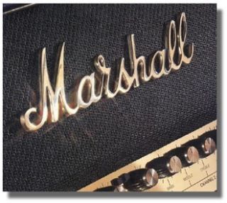 1992 Marshall 6100LE 30th Anniversary Amp Blue Brass Limited Edition