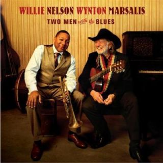 Willie Nelson Wynton Marsalis Two Men with The Blues Vinyl LP