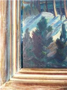 Charles Gordon Marston 1898 1980 Impressionism Landscape Listed