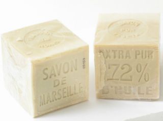 2X 400G PUR Savon de Marseille Olive Oil French Soap