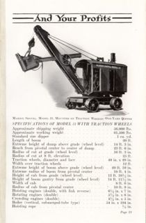 1914 Marion Steam Shovels Catalog 93 on CD
