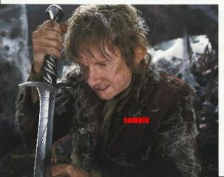  An Unexpected Journey Martin Freeman Bilbo Baggins Sword 8 x 10 Ph