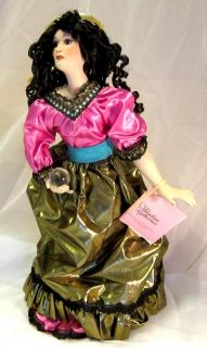 Marisa the Gypsy Fortune Teller   16 Porcelain Doll by Paradise
